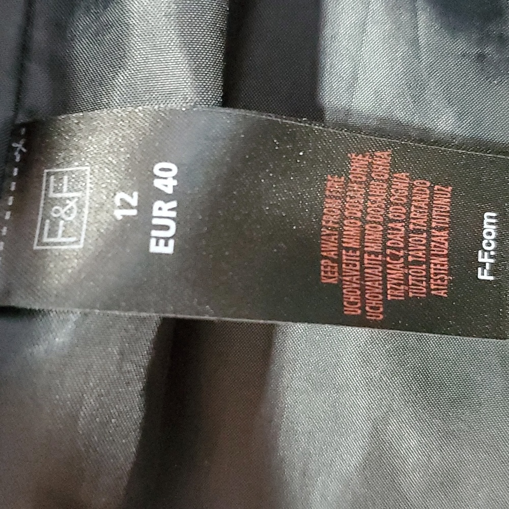 F&F Ladys Duffel coat size 12 - Picture 7 of 8
